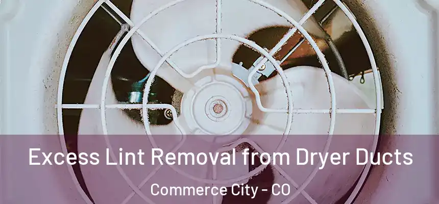  Excess Lint Removal from Dryer Ducts Commerce City - CO